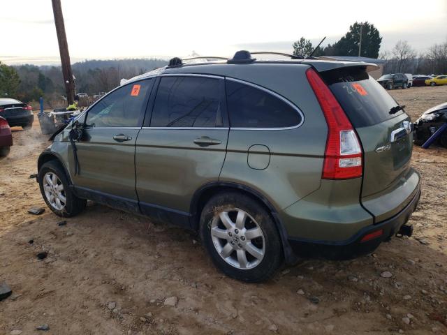 JHLRE38728C020226 - 2008 HONDA CR-V EXL GREEN photo 2