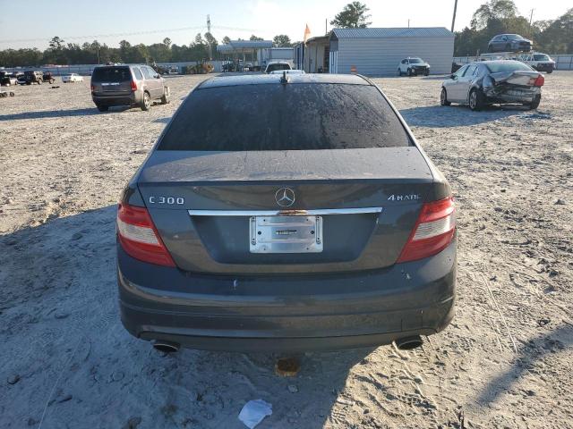 WDDGF81X39F244877 - 2009 MERCEDES-BENZ C 300 4MATIC GRAY photo 6