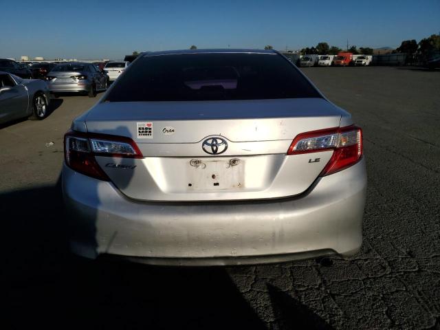 4T4BF1FK1CR266874 - 2012 TOYOTA CAMRY BASE SILVER photo 6