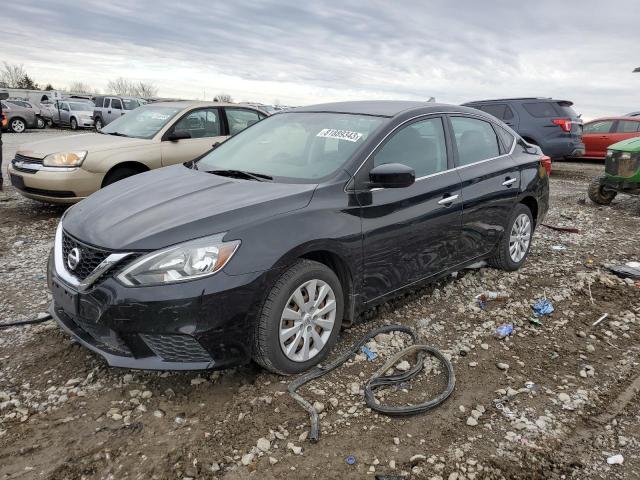 3N1AB7AP6KY274186 - 2019 NISSAN SENTRA S BLACK photo 1