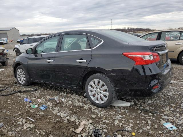 3N1AB7AP6KY274186 - 2019 NISSAN SENTRA S BLACK photo 2