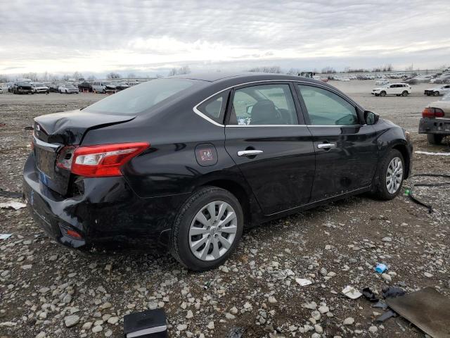 3N1AB7AP6KY274186 - 2019 NISSAN SENTRA S BLACK photo 3