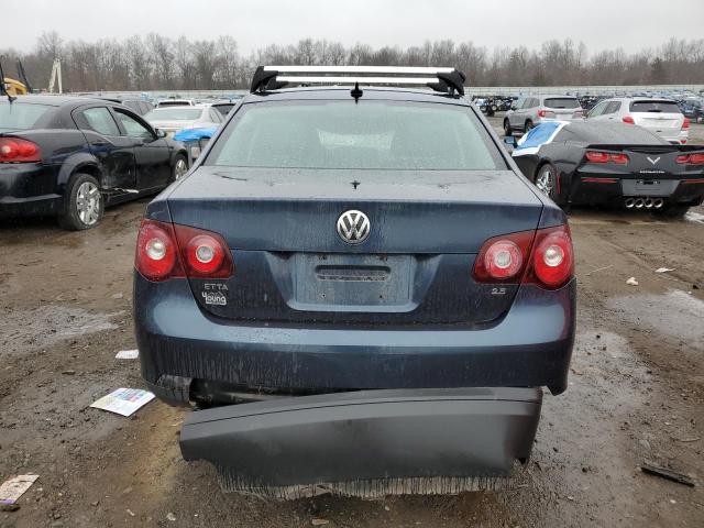 3VWRZ71K08M069802 - 2008 VOLKSWAGEN JETTA SE BLUE photo 6