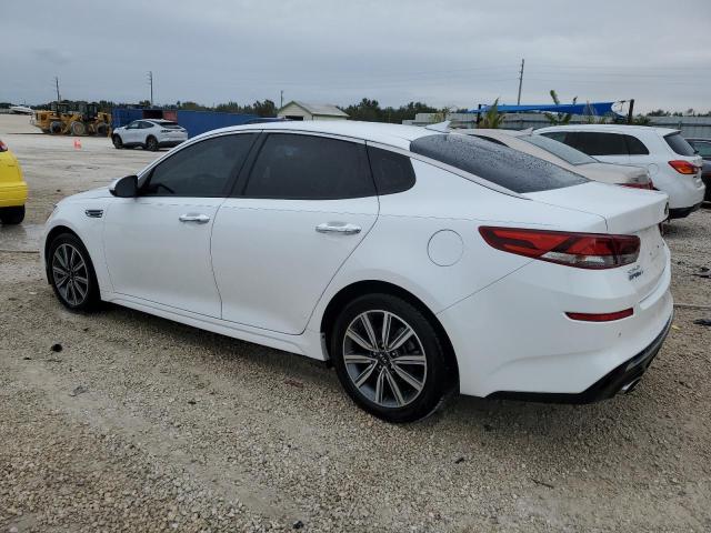 5XXGU4L19KG333183 - 2019 KIA OPTIMA EX WHITE photo 2