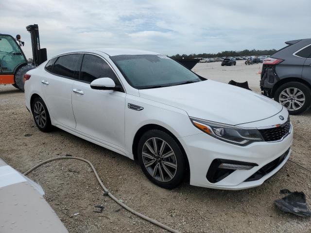 5XXGU4L19KG333183 - 2019 KIA OPTIMA EX WHITE photo 4