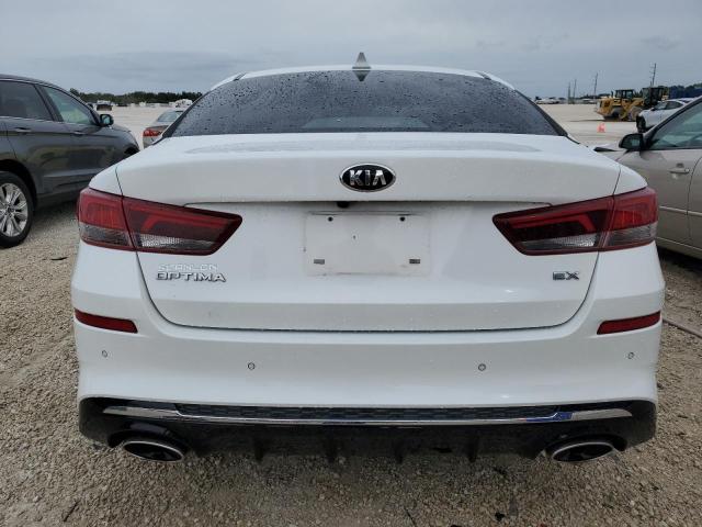 5XXGU4L19KG333183 - 2019 KIA OPTIMA EX WHITE photo 6