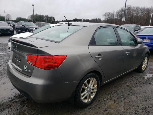 KNAFU4A2XC5518837 - 2012 KIA FORTE EX SILVER photo 3