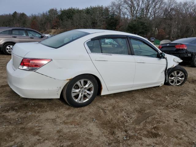 1HGCP2F42AA195577 - 2010 HONDA ACCORD LXP WHITE photo 3