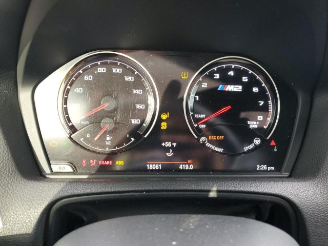 WBS2U7C59K7D03460 - 2019 BMW M2 COMPETITION Синій фото 9