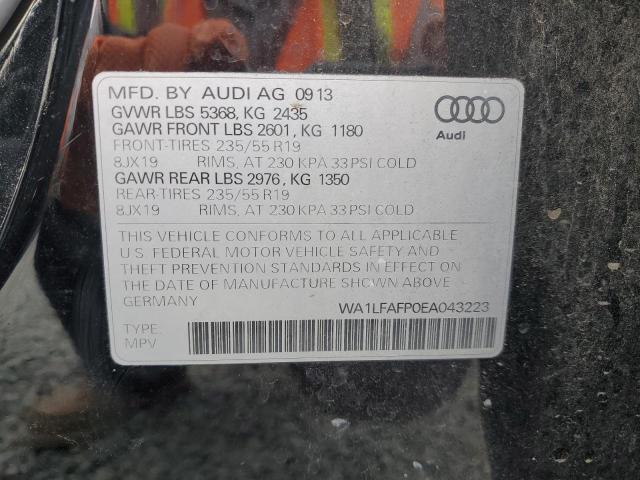 WA1LFAFP0EA043223 - 2014 AUDI Q5 PREMIUM PLUS 黑色 照片 13