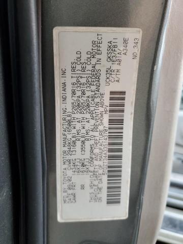 5TDZT34A33S143707 - 2003 TOYOTA SEQUOIA SR5 GRAY photo 13