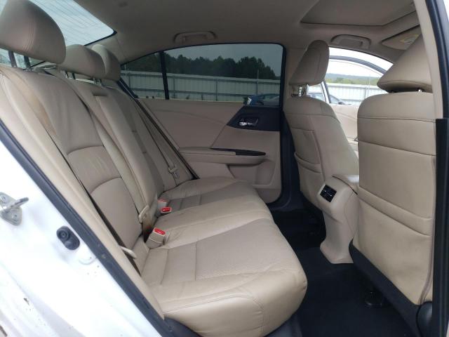 1HGCR3F03GA005405 - 2016 HONDA ACCORD EXL WHITE photo 10