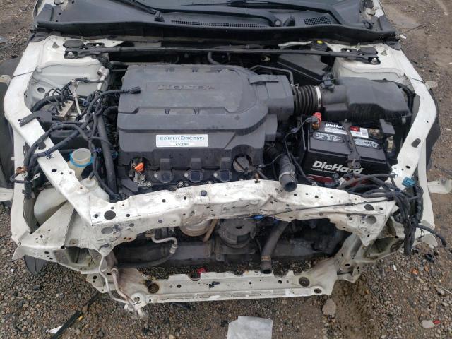 1HGCR3F03GA005405 - 2016 HONDA ACCORD EXL WHITE photo 11