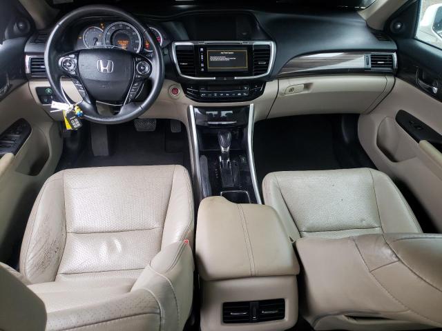 1HGCR3F03GA005405 - 2016 HONDA ACCORD EXL WHITE photo 8