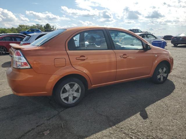 KL1TD56637B126983 - 2007 CHEVROLET AVEO BASE Նարնջագույն լուսանկար 3