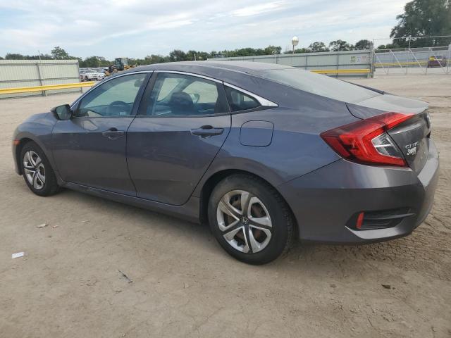 19XFC2F5XJE038408 - 2018 HONDA CIVIC LX GRAY photo 2