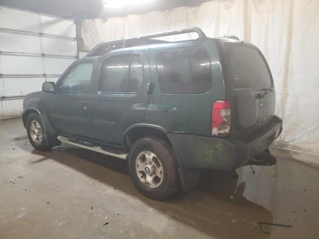 5N1ED28Y81C579072 - 2001 NISSAN XTERRA XE GREEN photo 2