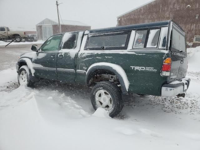 5TBBT44181S131999 - 2001 TOYOTA TACCOMA ACCESS CAB მწვანე ფოტო 2