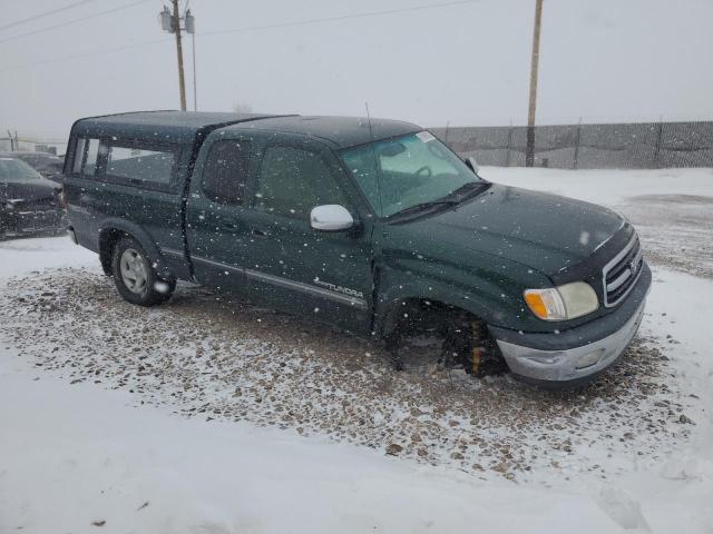 5TBBT44181S131999 - 2001 TOYOTA TACCOMA ACCESS CAB მწვანე ფოტო 4