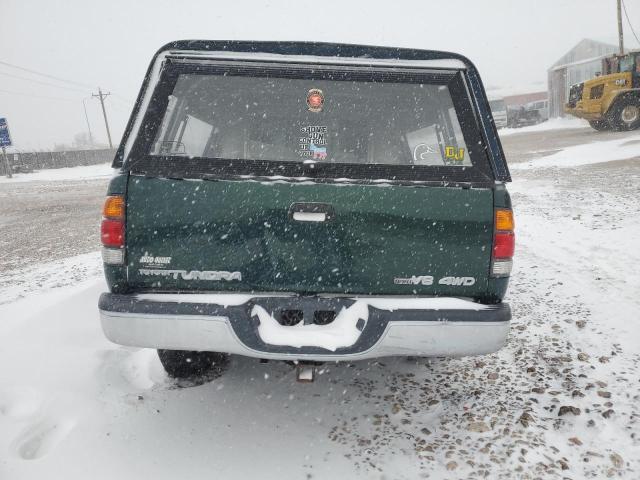 5TBBT44181S131999 - 2001 TOYOTA TACCOMA ACCESS CAB მწვანე ფოტო 6