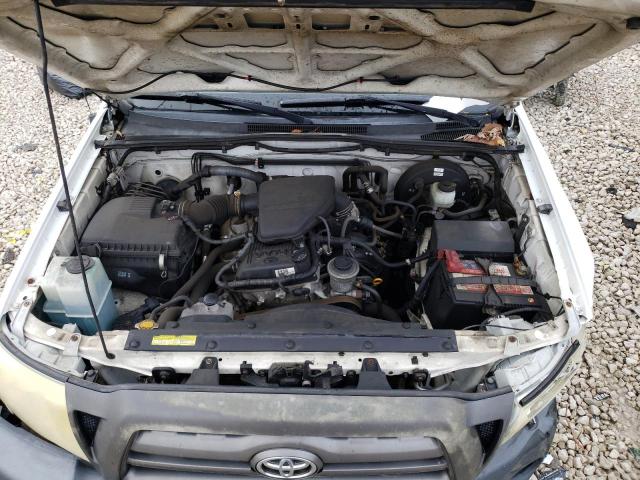 5TENX4CN6AZ709890 - 2010 TOYOTA TACOMA WHITE photo 11