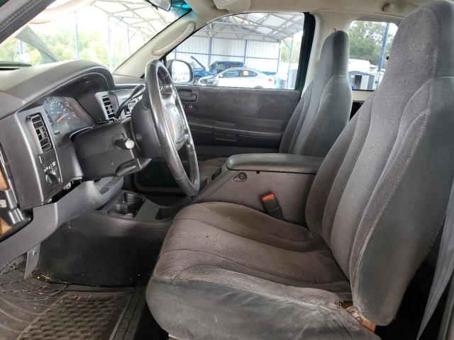 1B7GL22X01S345840 - 2001 DODGE DAKOTA GREEN photo 7