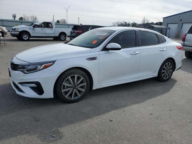 5XXGT4L38KG350108 - 2019 KIA OPTIMA LX WHITE photo 1