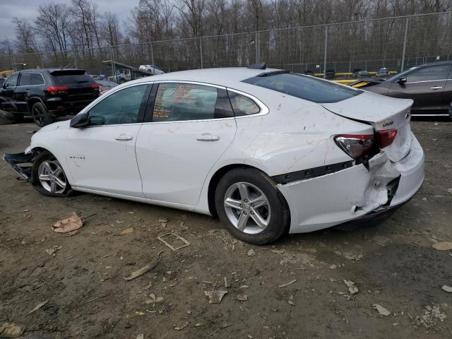 1G1ZB5ST9NF189847 - 2022 CHEVROLET MALIBU LS WHITE photo 2