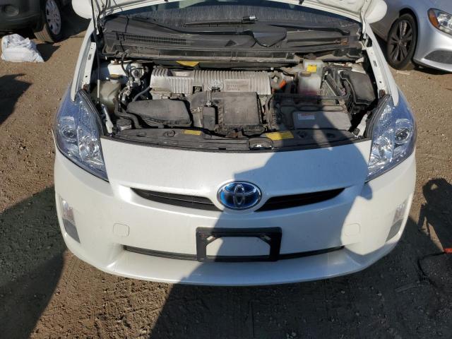 JTDKN3DUXA1298562 - 2010 TOYOTA PRIUS WHITE photo 11