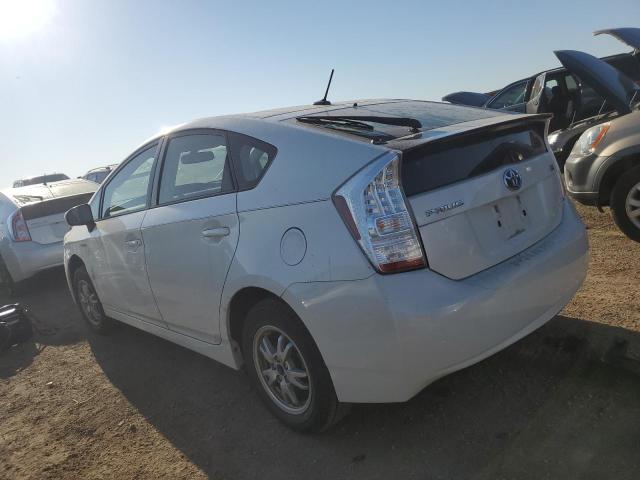 JTDKN3DUXA1298562 - 2010 TOYOTA PRIUS WHITE photo 2