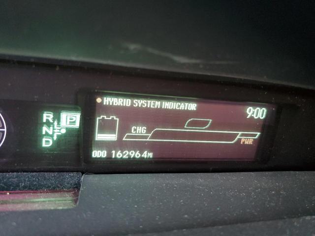 JTDKN3DUXA1298562 - 2010 TOYOTA PRIUS WHITE photo 9