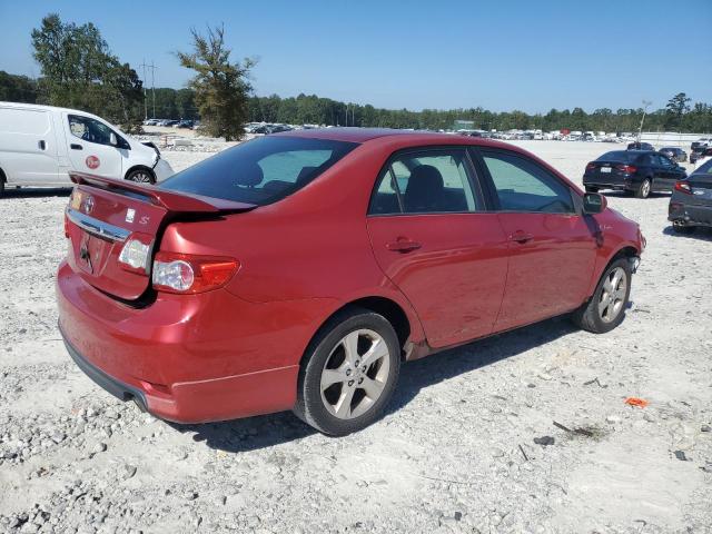 2T1BU4EE4BC566809 - 2011 TOYOTA COROLLA BASE Қызыл фото 3