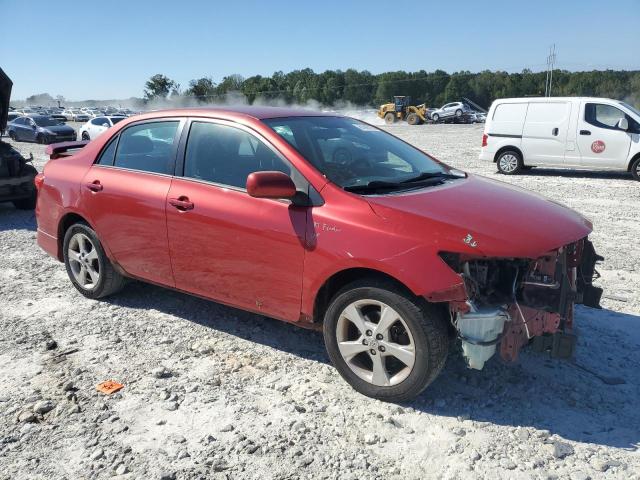 2T1BU4EE4BC566809 - 2011 TOYOTA COROLLA BASE Қызыл фото 4
