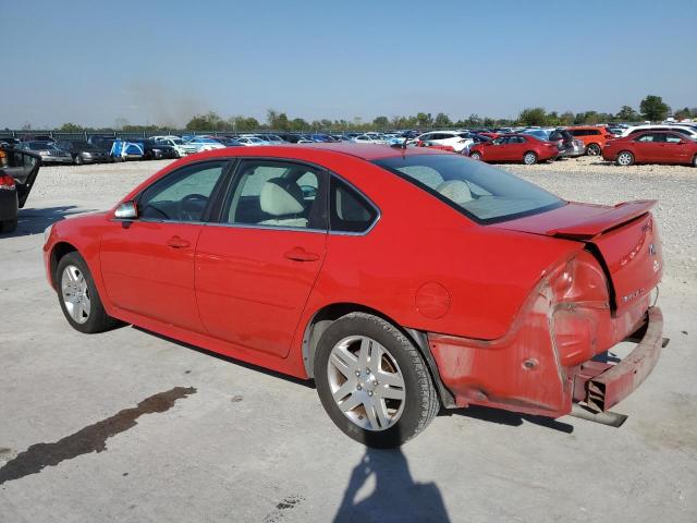 2G1WB5E36D1141596 - 2013 CHEVROLET IMPALA LT RED photo 2