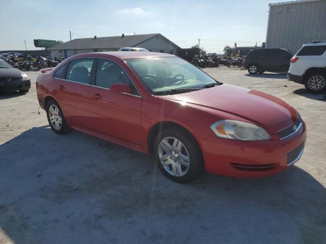 2G1WB5E36D1141596 - 2013 CHEVROLET IMPALA LT RED photo 4