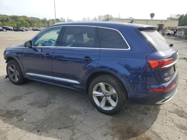 WA1LJBF7XND011138 - 2022 AUDI Q7 PREMIUM PLUS Mavi fotoğraf 2