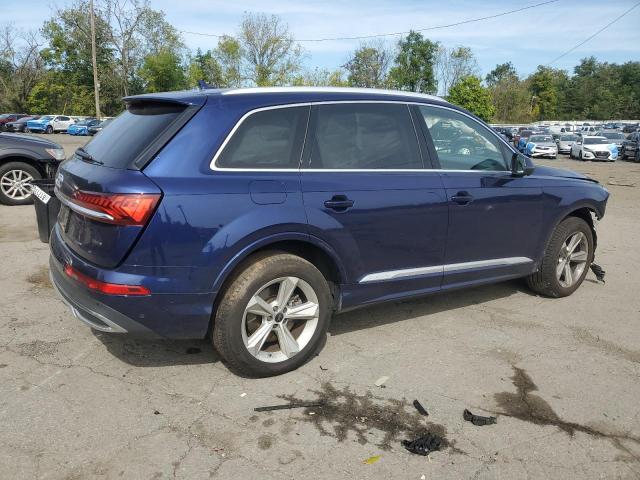WA1LJBF7XND011138 - 2022 AUDI Q7 PREMIUM PLUS Mavi fotoğraf 3