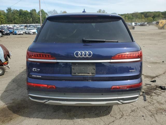 WA1LJBF7XND011138 - 2022 AUDI Q7 PREMIUM PLUS Mavi fotoğraf 6