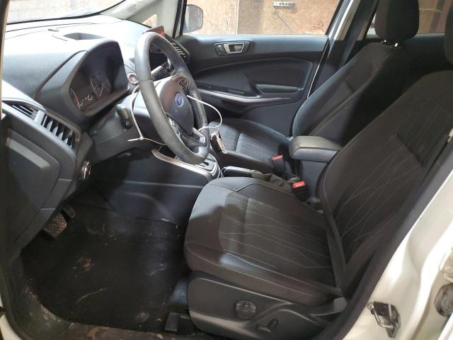 MAJ3S2GE8LC340011 - 2020 FORD ECOSPORT SE WHITE photo 7