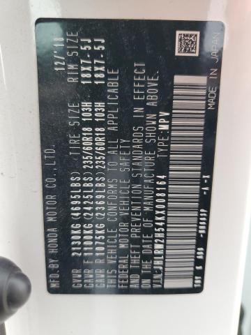 JHLRW2H54KX008164 - 2019 HONDA CR-V EX Blanco foto 13