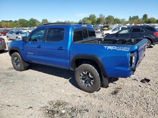 3TMCZ5AN4GM034833 - 2016 TOYOTA TACOMA DOUBLE CAB BLUE photo 2