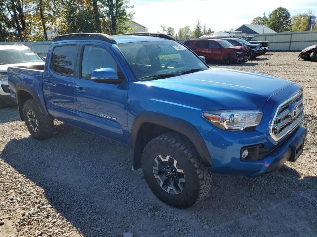 3TMCZ5AN4GM034833 - 2016 TOYOTA TACOMA DOUBLE CAB BLUE photo 4