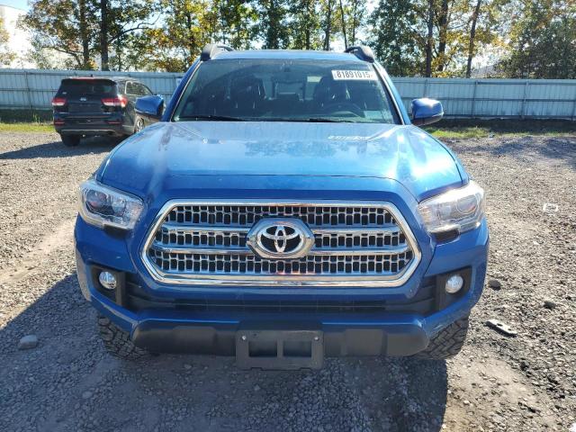 3TMCZ5AN4GM034833 - 2016 TOYOTA TACOMA DOUBLE CAB BLUE photo 5