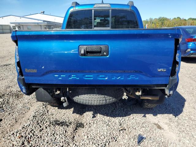 3TMCZ5AN4GM034833 - 2016 TOYOTA TACOMA DOUBLE CAB BLUE photo 6