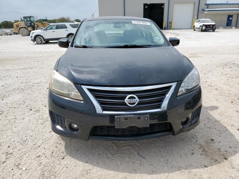 3N1AB7AP7DL738957 - 2013 NISSAN SENTRA S BLACK photo 5