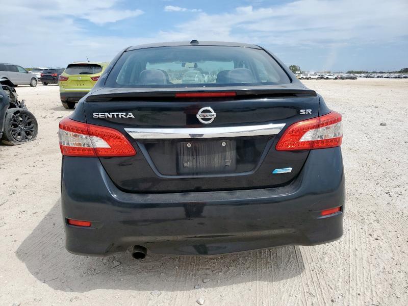 3N1AB7AP7DL738957 - 2013 NISSAN SENTRA S BLACK photo 6