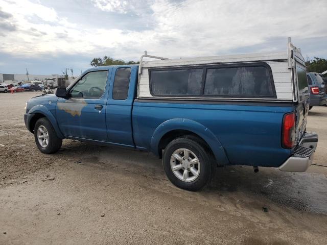 1N6DD26T84C465615 - 2004 NISSAN FRONTIER KING CAB XE BLUE photo 2