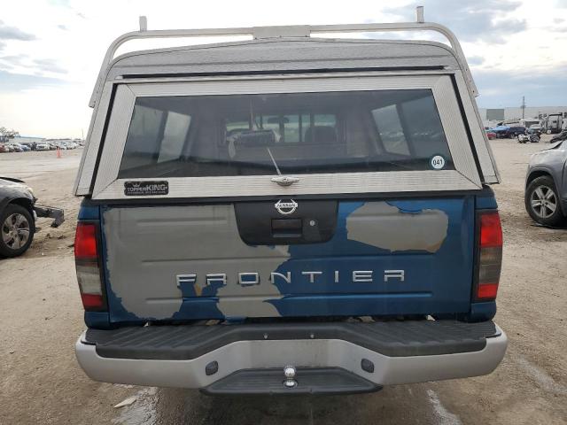 1N6DD26T84C465615 - 2004 NISSAN FRONTIER KING CAB XE BLUE photo 6