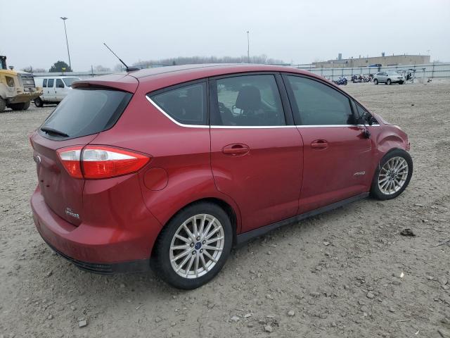 1FADP5BUXFL115471 - 2015 FORD C-MAX SEL RED photo 3