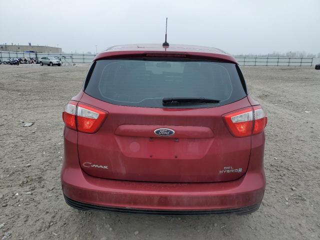 1FADP5BUXFL115471 - 2015 FORD C-MAX SEL RED photo 6